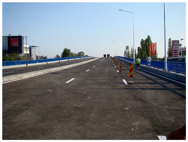 DN1 pasajul Baneasa 1 la inaugurare