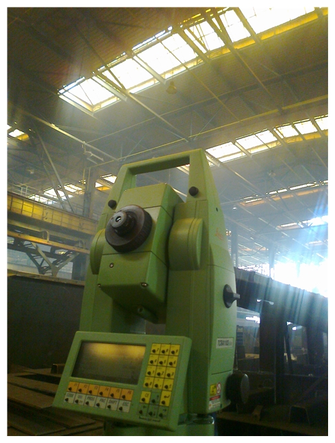 Masuratori topo in fabrica