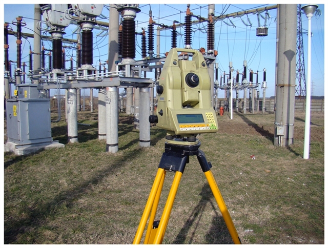 Statie electrica ridicare topografica