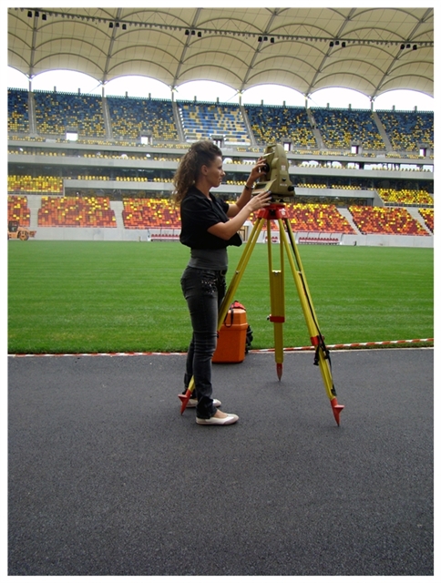 Verificare cota asfalt Stadionul National